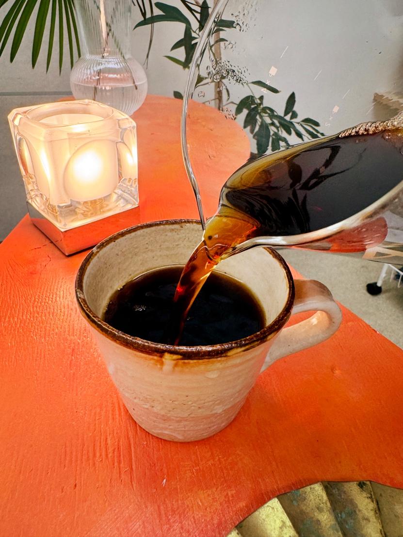 湧水でコーヒーをいただきました　Vol.3