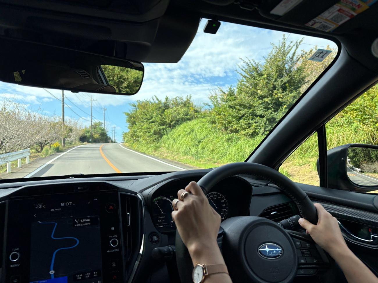 「道」そのものを楽しむドライブアプリ、「SUBAROAD」