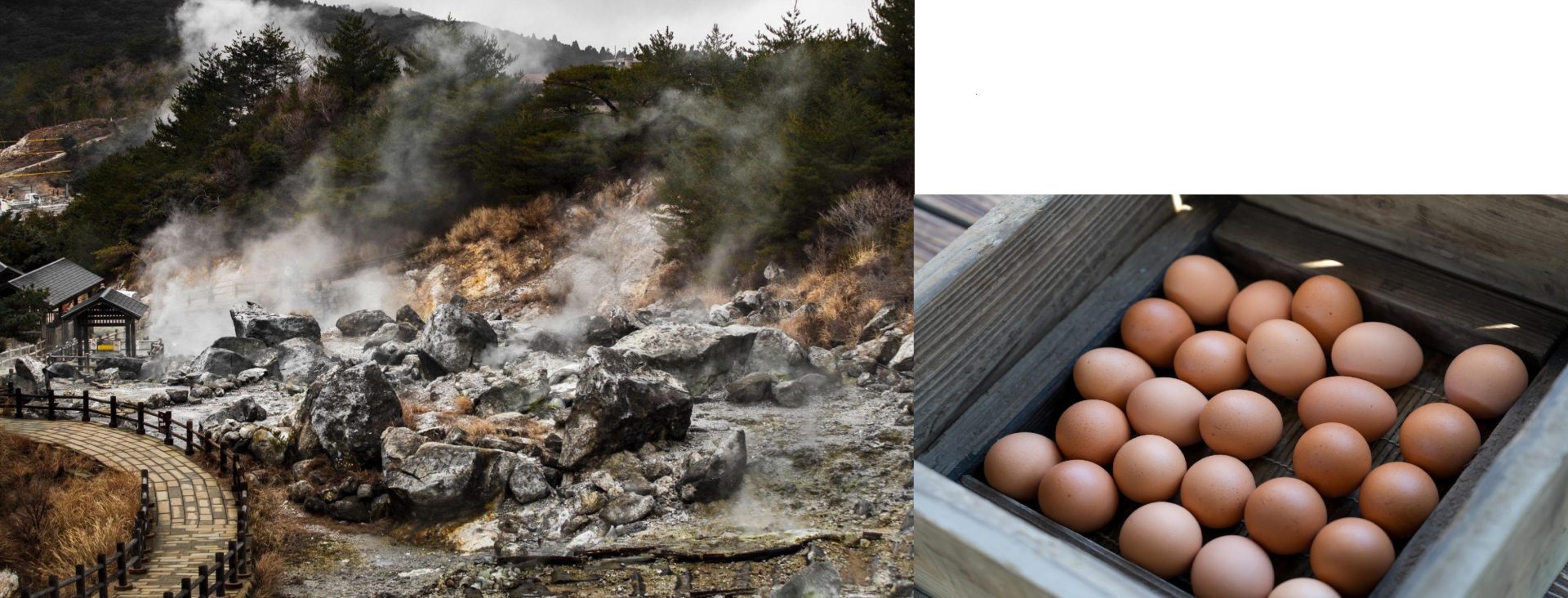 硫黄の香りに包まれて、のんびり散歩 /雲仙地獄