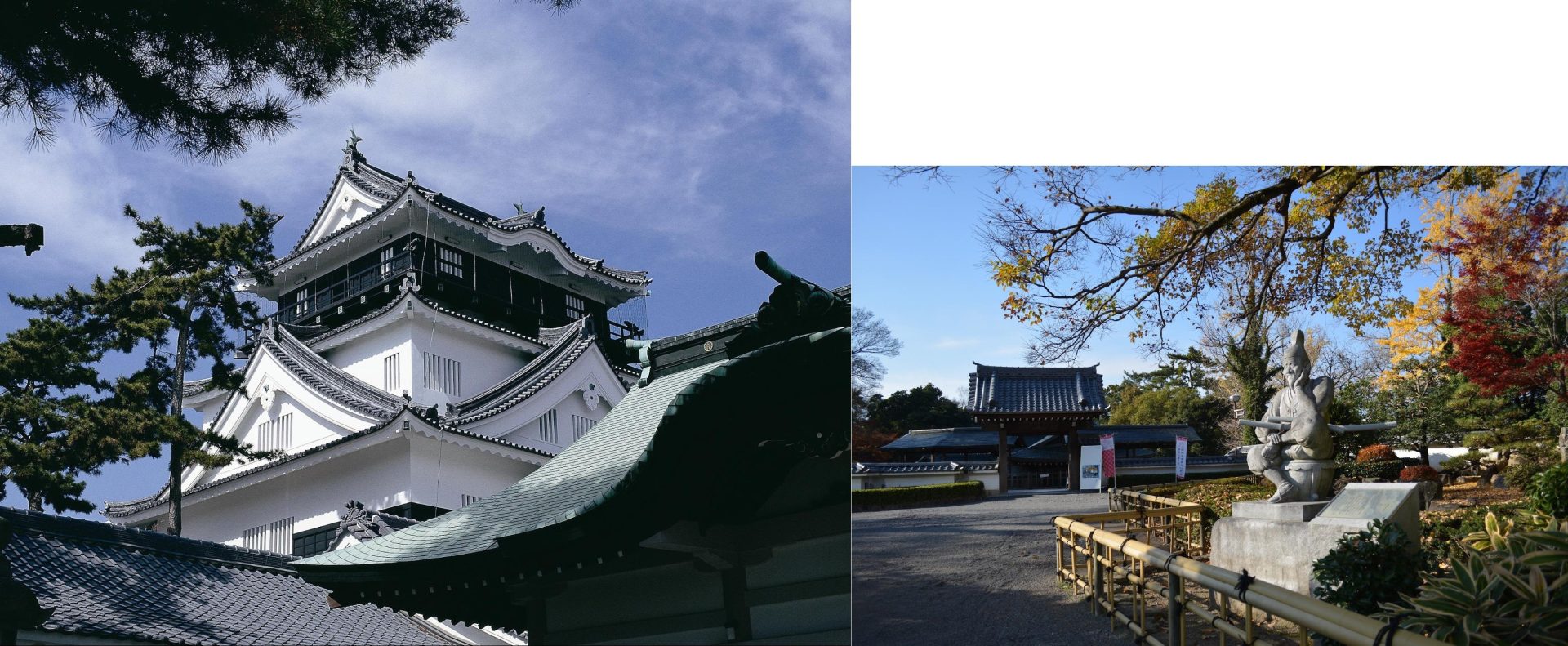 ゆったりと歴史散歩を楽しむ / 岡崎城・岡崎城公園