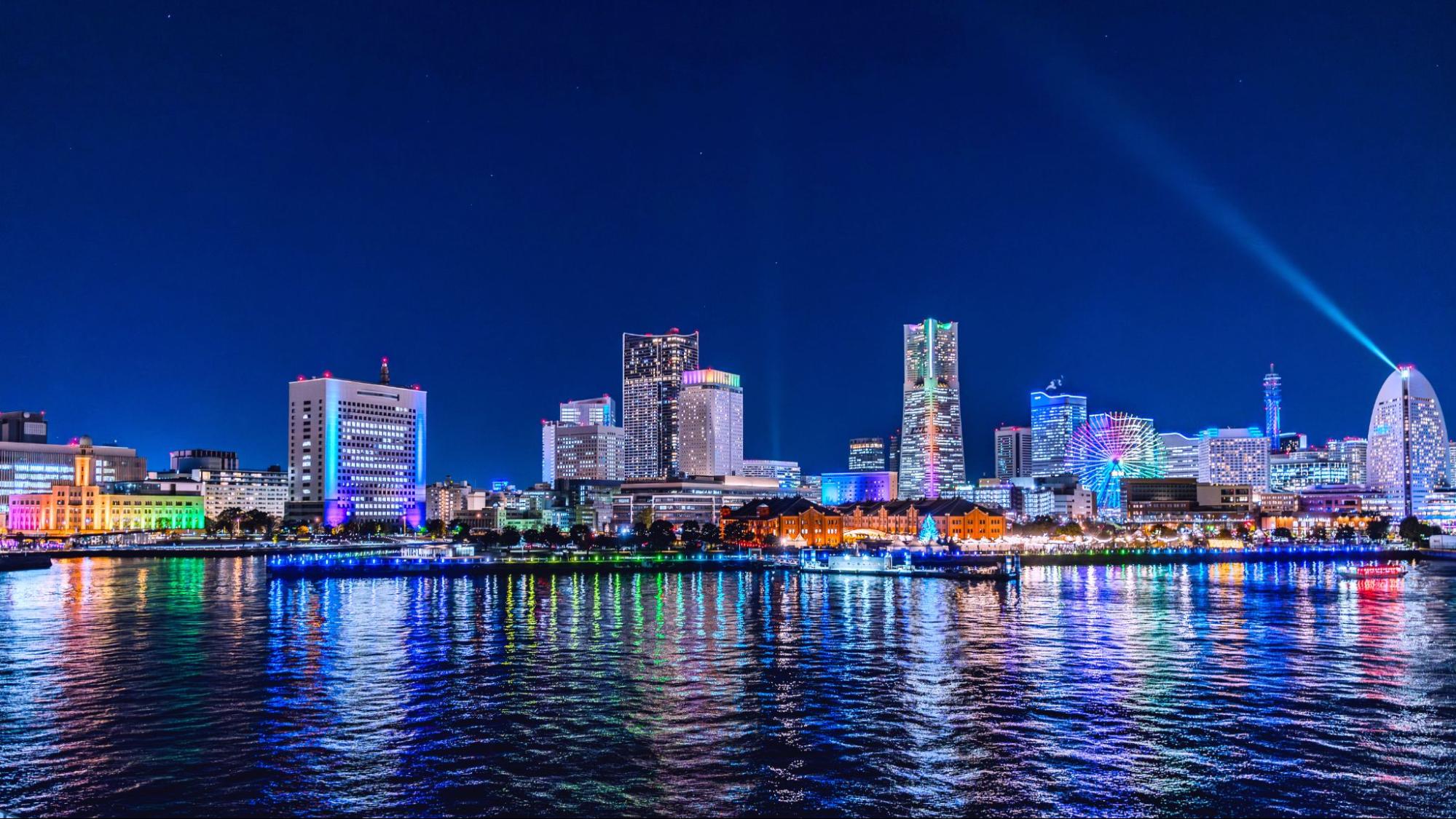 もし泊まるなら…日本新三大夜景都市のイルミネーションに包まれる夜を/横浜市