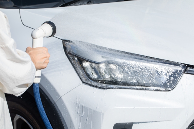 手洗い洗車のコツ（冬用バージョン）