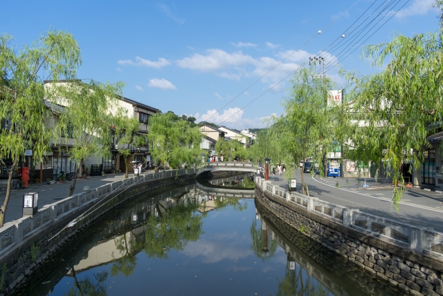 ⑥城崎温泉（兵庫県）