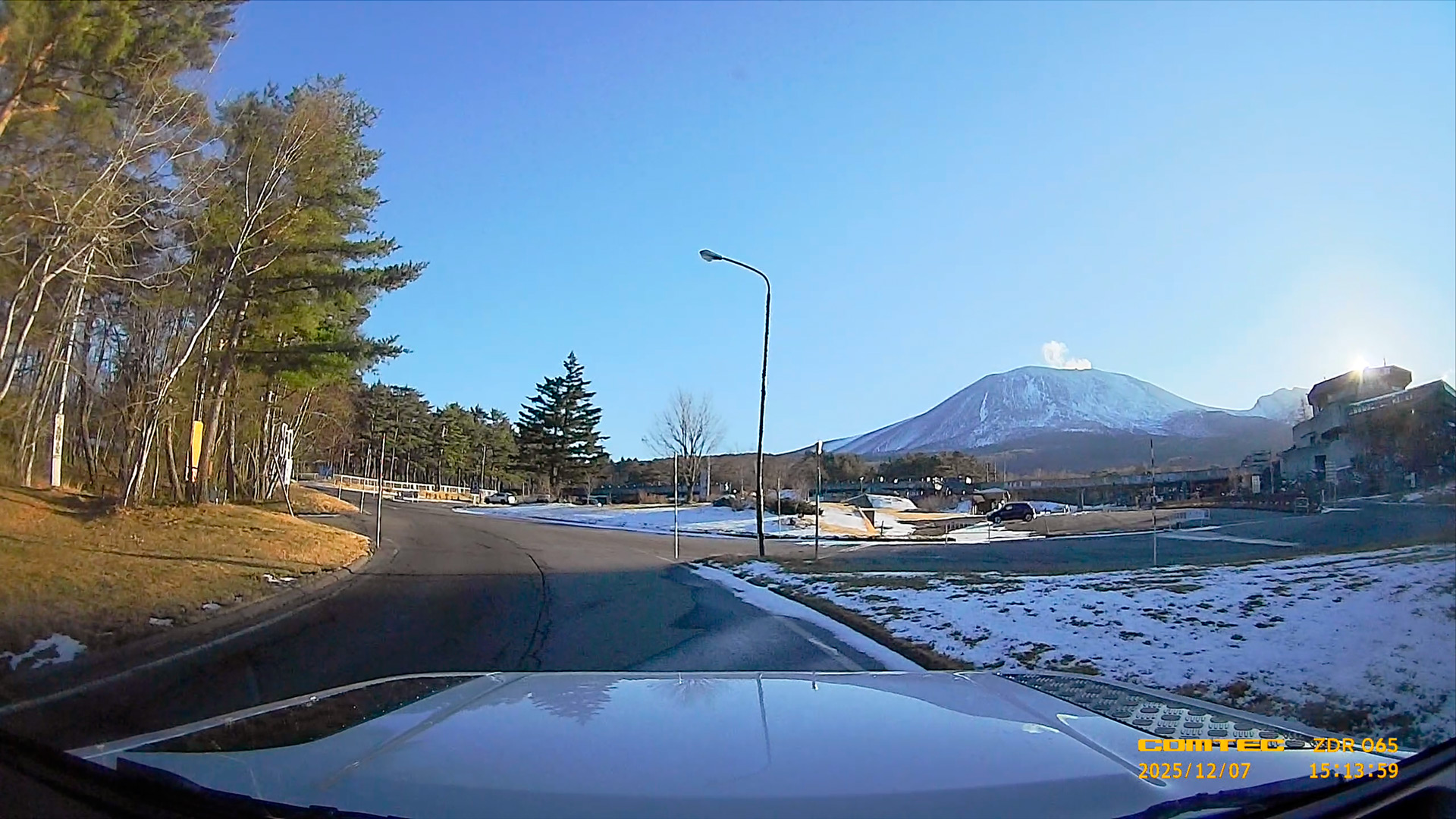 コムテック編集部も満喫！ 冬の温泉へ！のんびりドライブ〜ドライブレコーダーでご案内〜