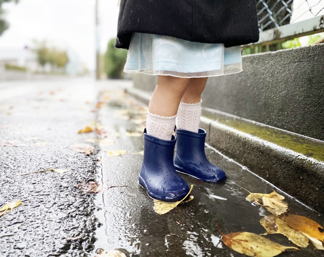 雨の降り始めに注意