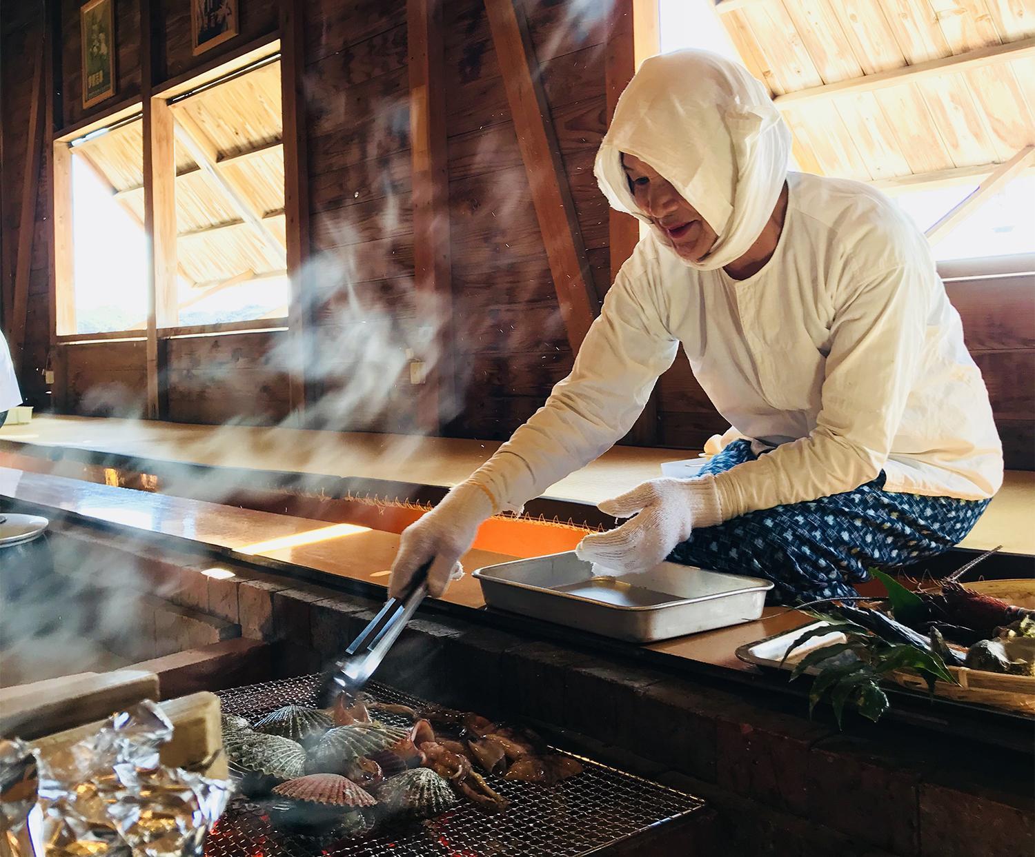 海女文化を体感する /海女小屋体験施設さとうみ庵